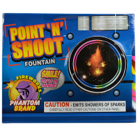 NEW! Point N Shoot Fountain