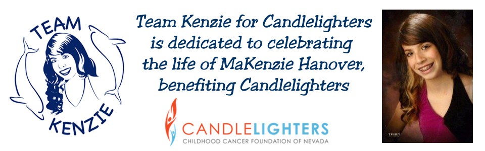 Team Kenzie for Candlelighters